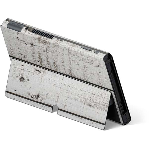 Weathered Wood Nintendo Switch OLED (2021) Skin